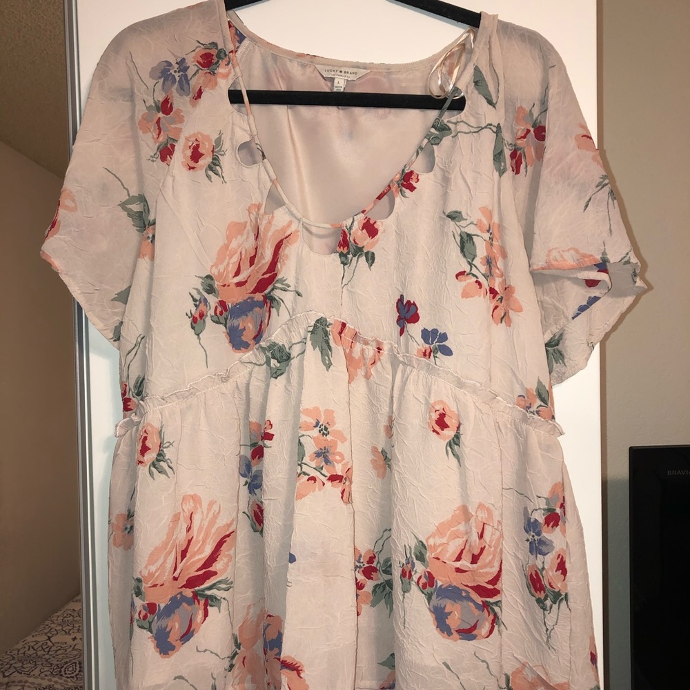 Lucky Brand Pink Shirt